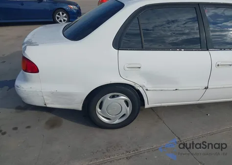 1998 Toyota Corolla Le from USA, damaged, VIN 1NXBR18E8WZ127466